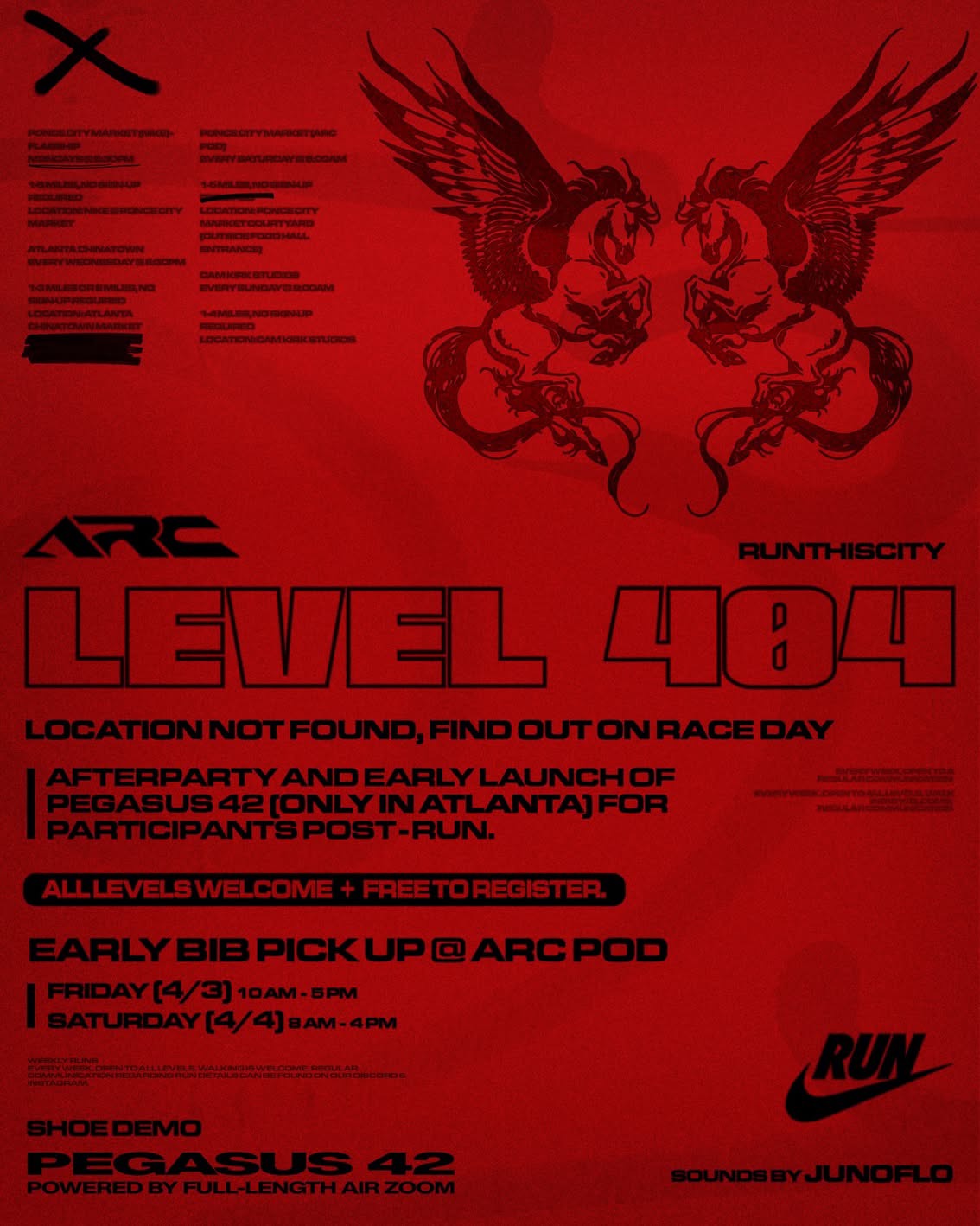 Nike Running × Atlanta Run Club campaign
